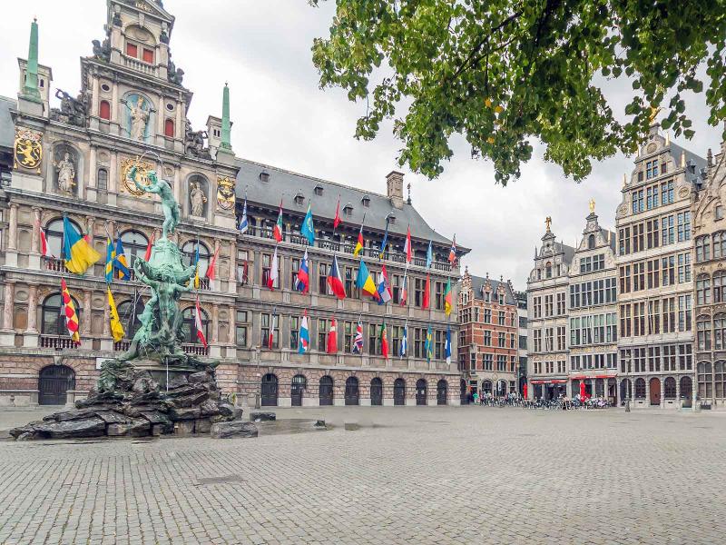 City Hall Antwerp Obernkirchener Sandstein®